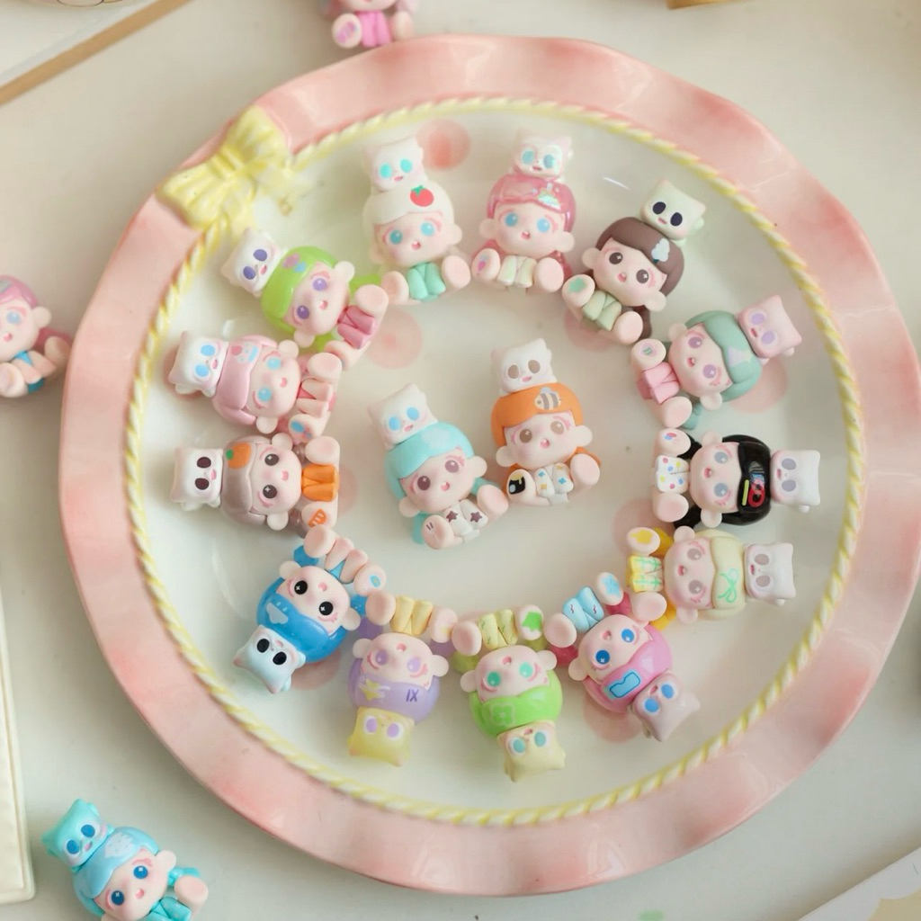 (🌈🌼พร้อมส่งด่วนในไทย) แบบสุ่ม : บีน - DAODAO Stay With Pitty All Day ;1 ซองได้ 5 เม็ด