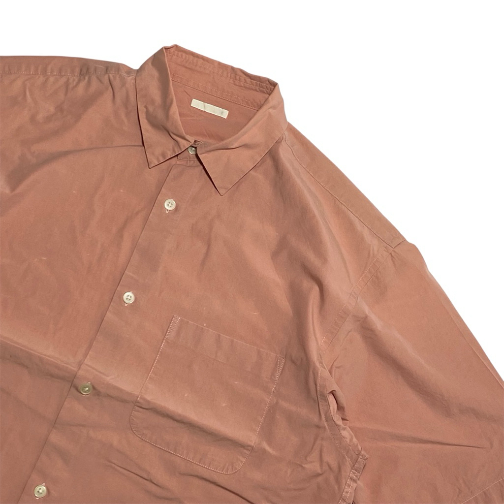 เสื้อเชิ้ตคอปกแขนสั้นแบรนด์ GU สภาพดีมาก