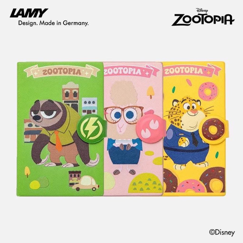 **พร้อมส่งจ้า** ใหม่ 2025 🦥🐆🐑 LAMY x Disney Zootopia 2025 ตล้บใส่หลอดหมึก T10 ลายซูโทเปีย ลิมิเตต