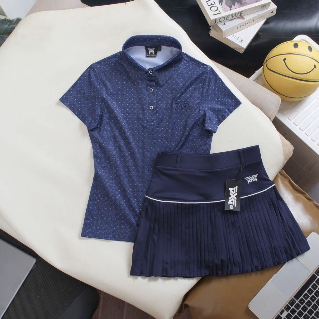 ‼️SALE‼️⛳PXG Golf Set Women's เซ็ทชุดกอล์ฟผู้หญิง เสื้อ+กระโปรง