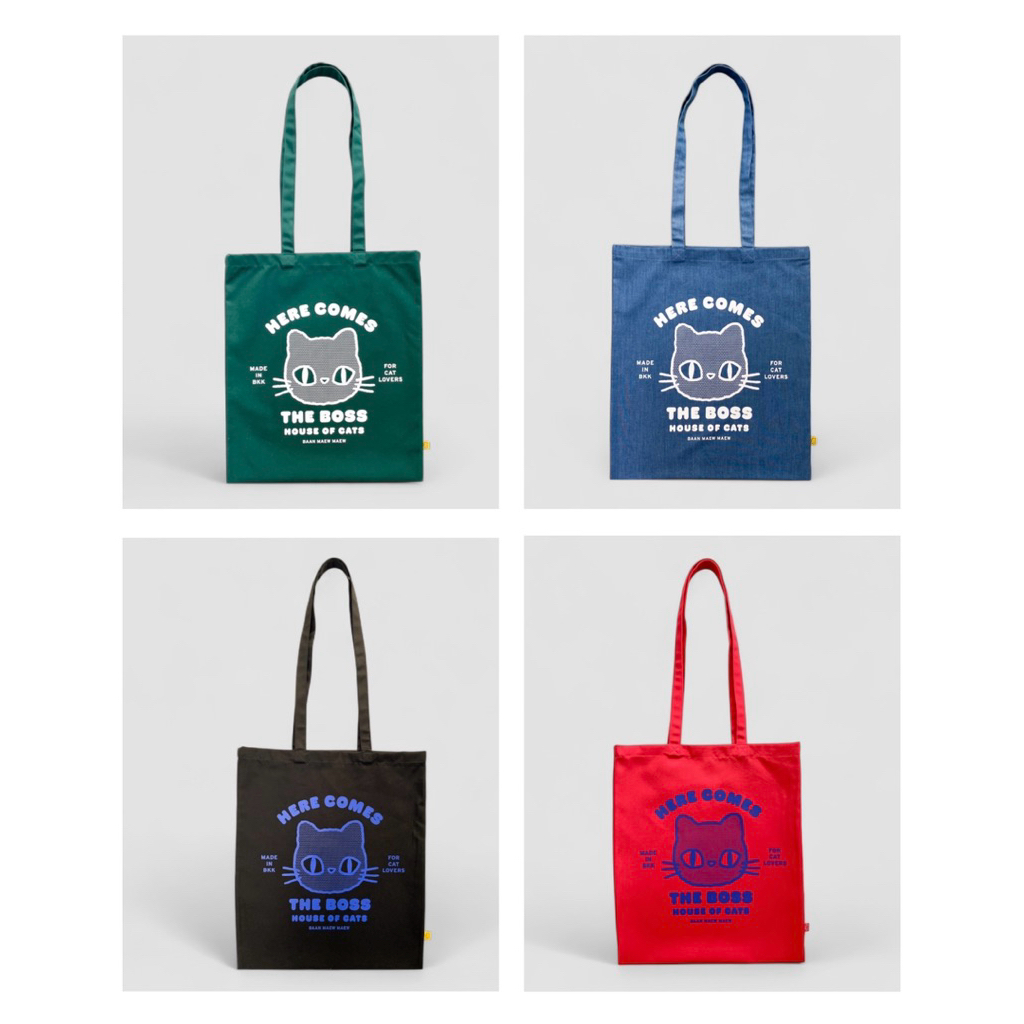 The Boss Cat Tote Bag กระเป๋าสะพายข้าง ลายเดอะบอส