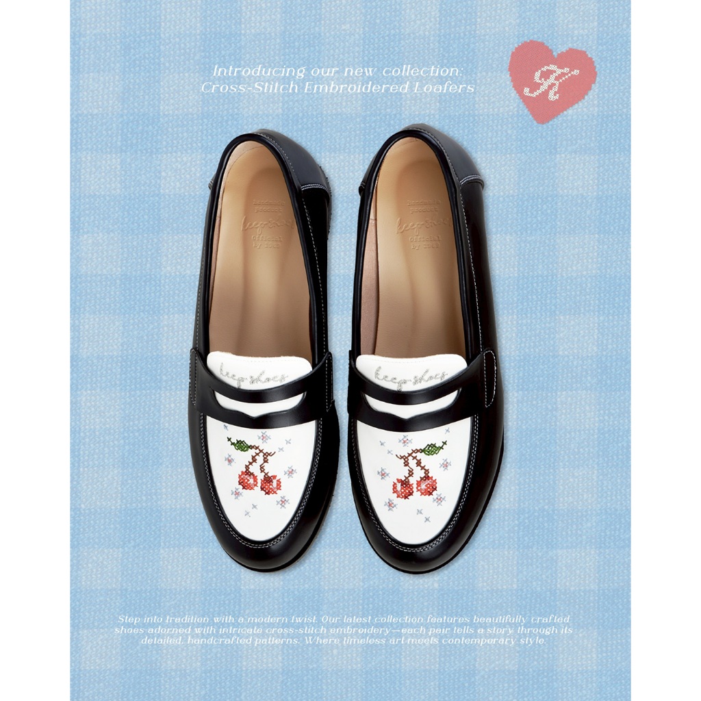 🍒Pre-Order / Loafers Cherry Price (2190.- thb)