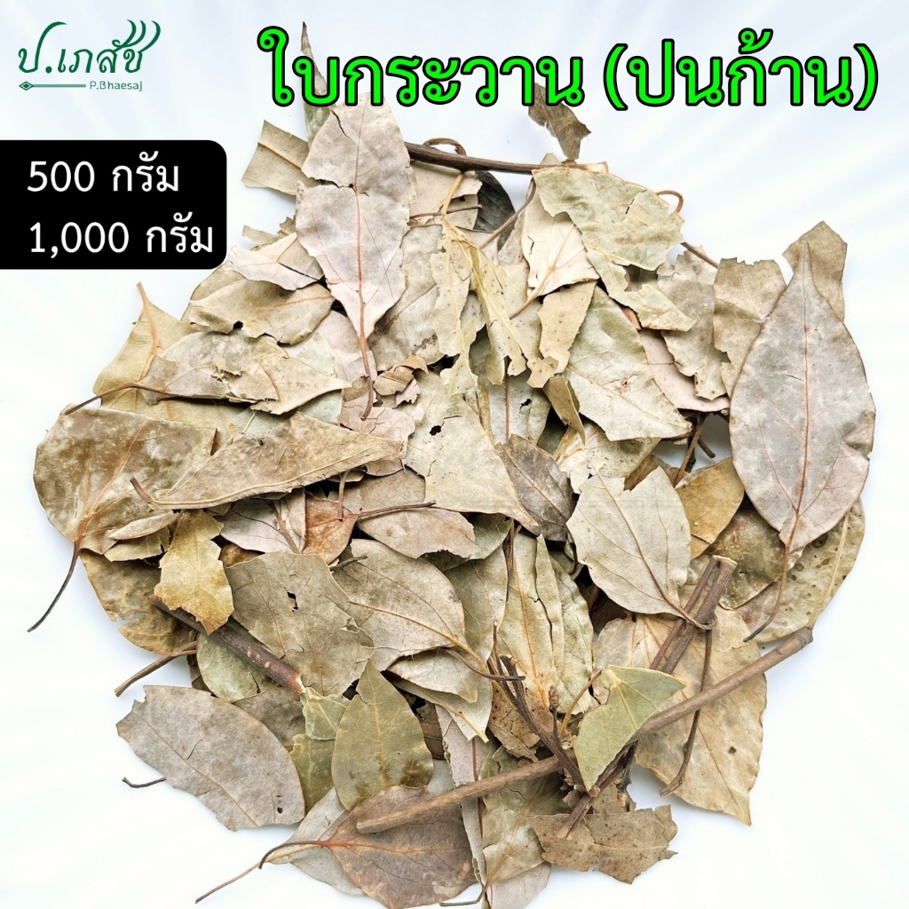 ใบกระวาน ปนก้าน [500 / 1000 กรัม] ใบกระวานแห้ง ใบเบย์ เบย์ลีฟ