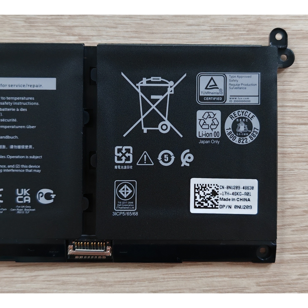 แบตเตอรี่โน๊ตบุ๊ค Dell G91J0 For Dell LATITUDE 3320 3330 รูปที่ 3