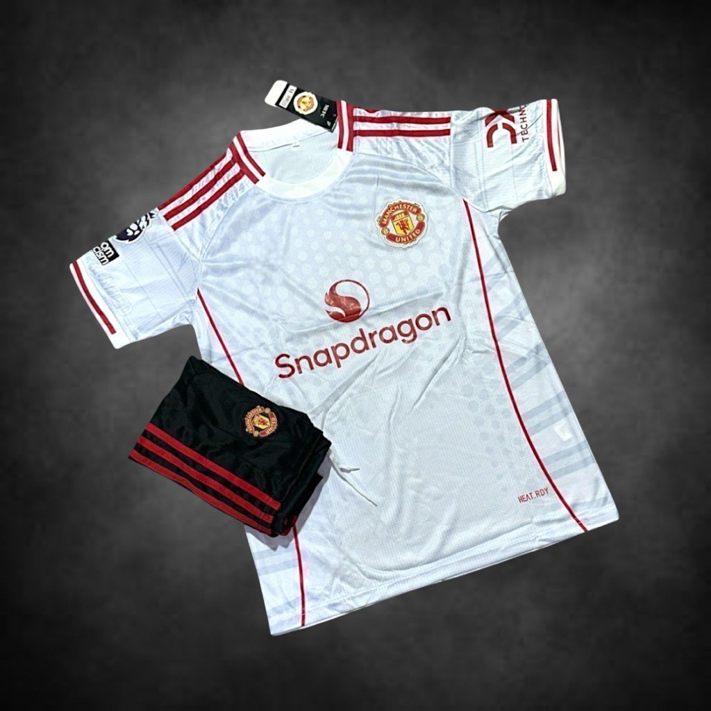 ชุดฟุตบอลผู้ชายและผู้หญิงแขนสั้นปลอมกางเกงขาสั้นมีหลายสีหลายสายรุ่นมาใหม่ผ้านิ่มใส่สบาย - รูปที่ 7