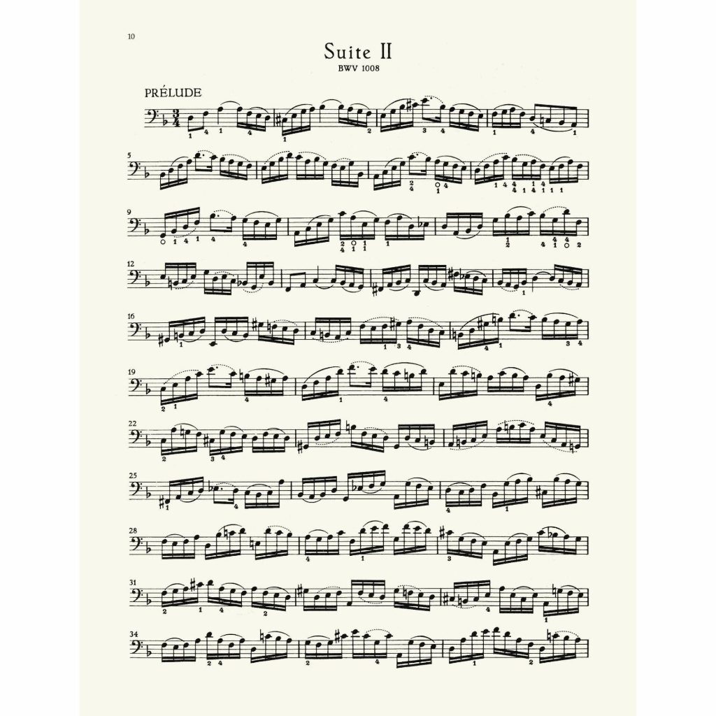 (Cello) Six Suites for Violoncello solo BWV 1007-1012 (BA320) ราคา ถูกที่สุด ดีลบีเคเค แกลเลอรีภาพที่ 2