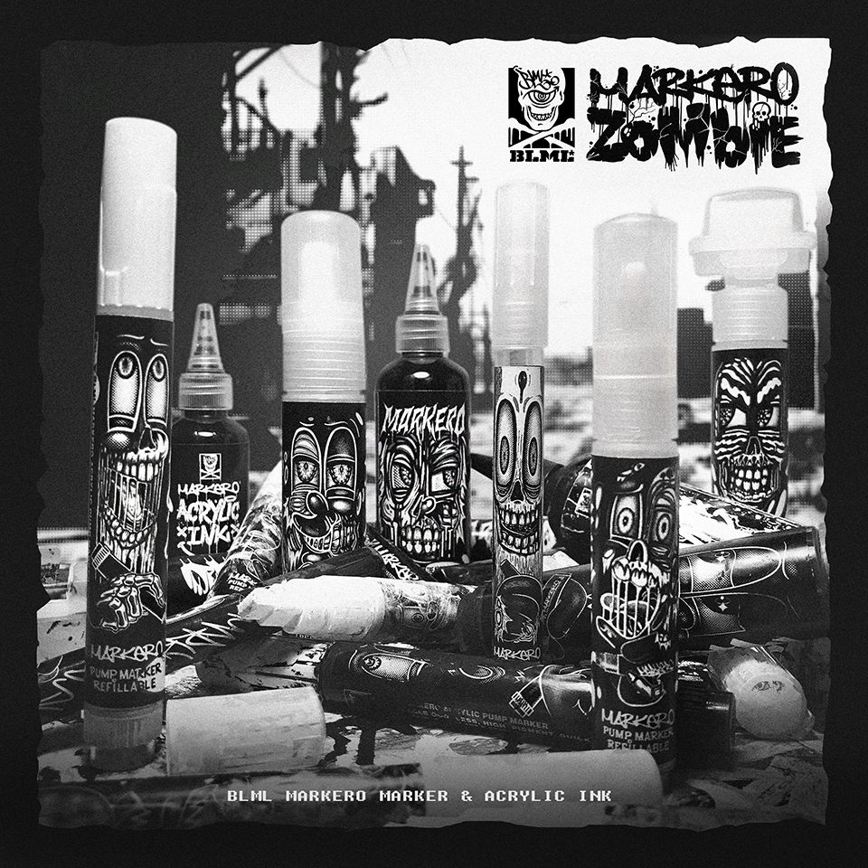 กราฟฟิตี้มาร์กเกอร์ MARKERO ZOMBIE อะคริลิคมาร์กเกอร์ แพคเกจพิเศษถึง 30/4/2026