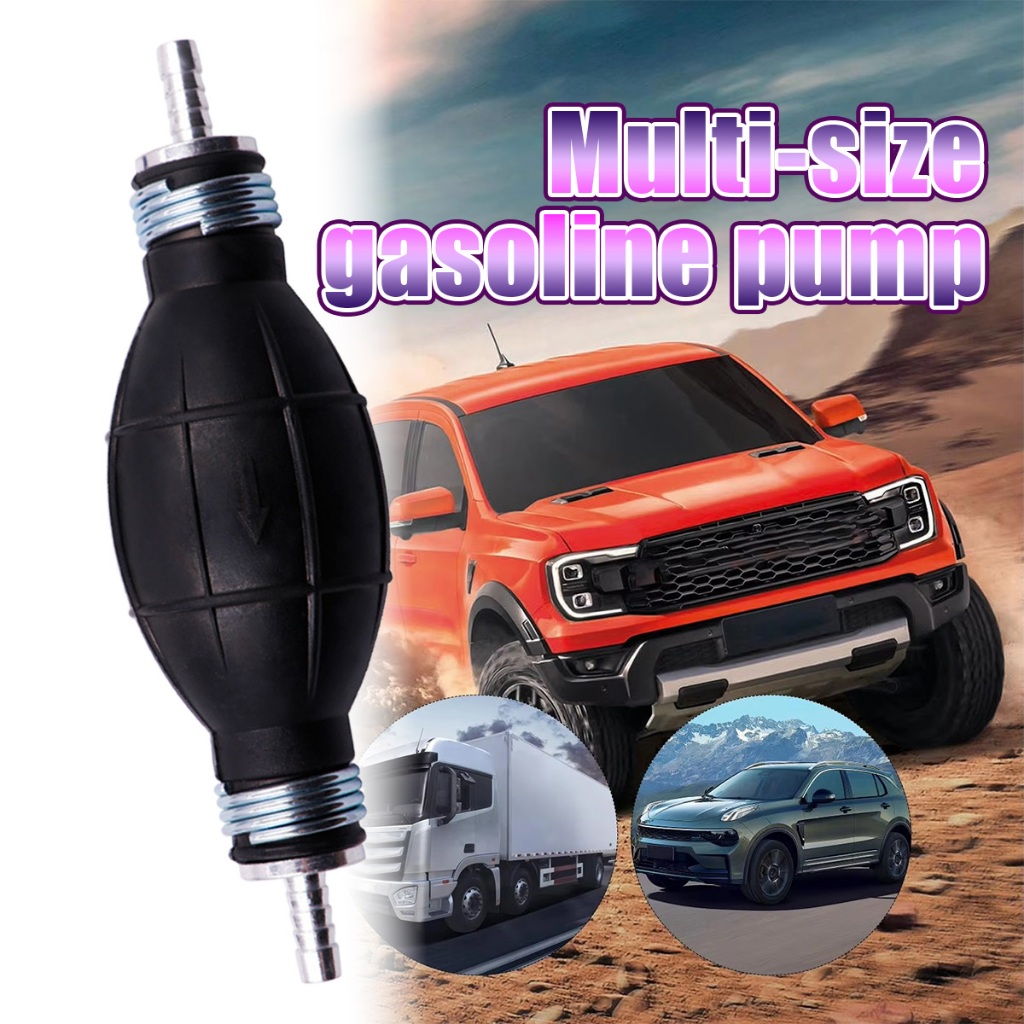 ขนาด6/8/10/12MM ปั๊มมือ อลูมิเนียม สายดูดน้ำมัน ทนต่อดีเซลและน้ำมัน สำหรับเรือ รถยนต์ - รูปที่ 3