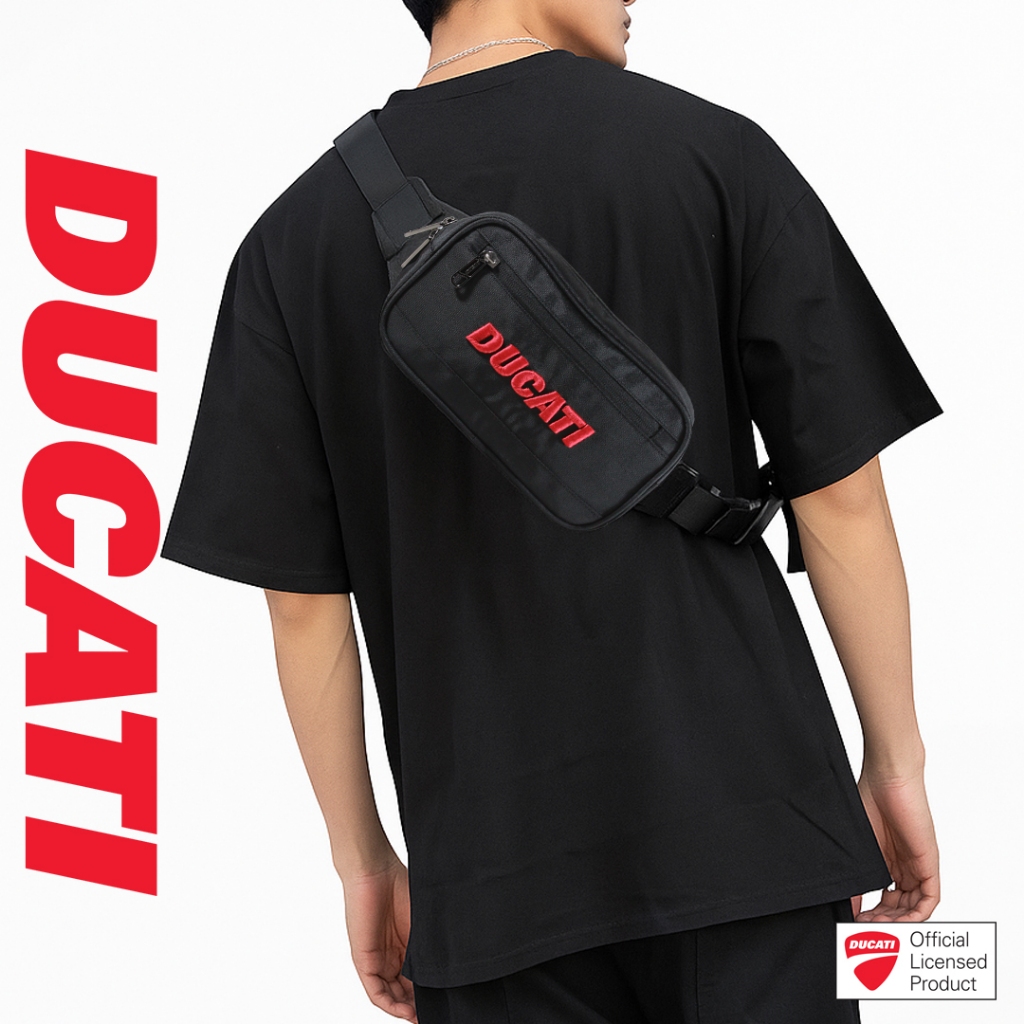 DUCATI Waist Bag กระเป๋าดูคาติ DCT49 168 Official licensed Product