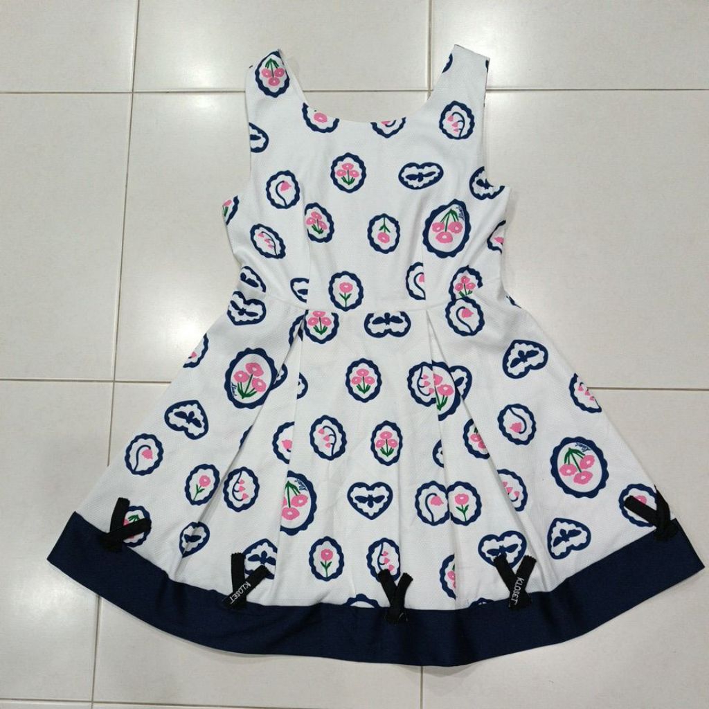 เดรสผ้าทองานป้าย Hiso hiso size S ตำหนิ