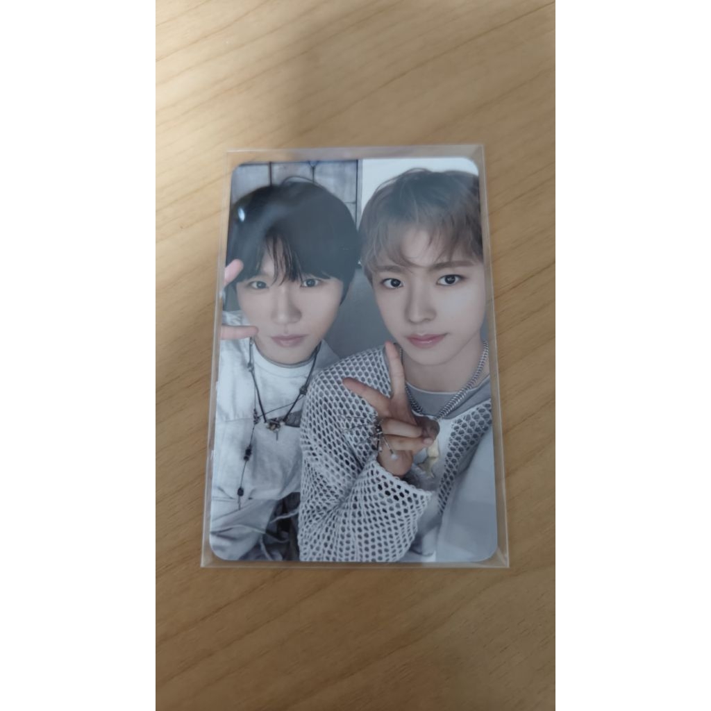 NCT wish into the wish photocard unit yushi jaehee