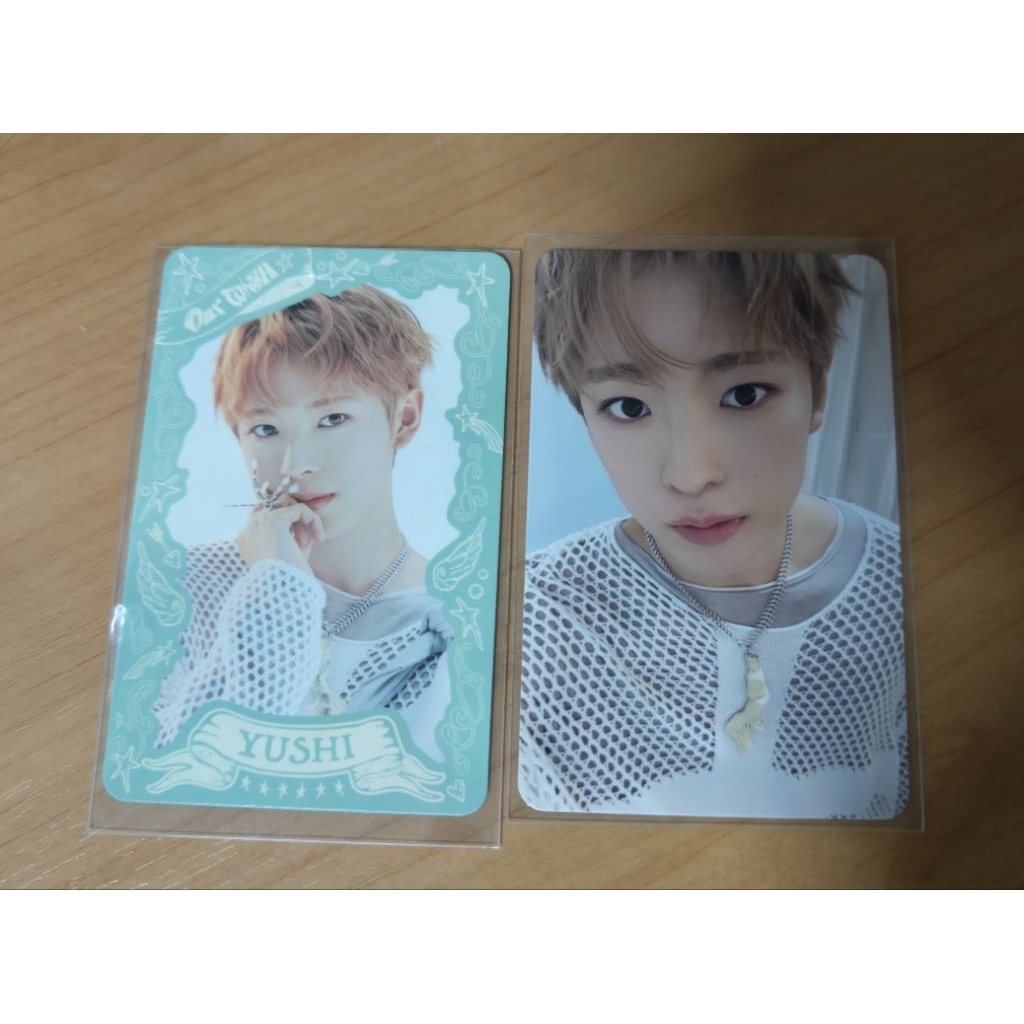 NCT wish into the wish photocard yushi set