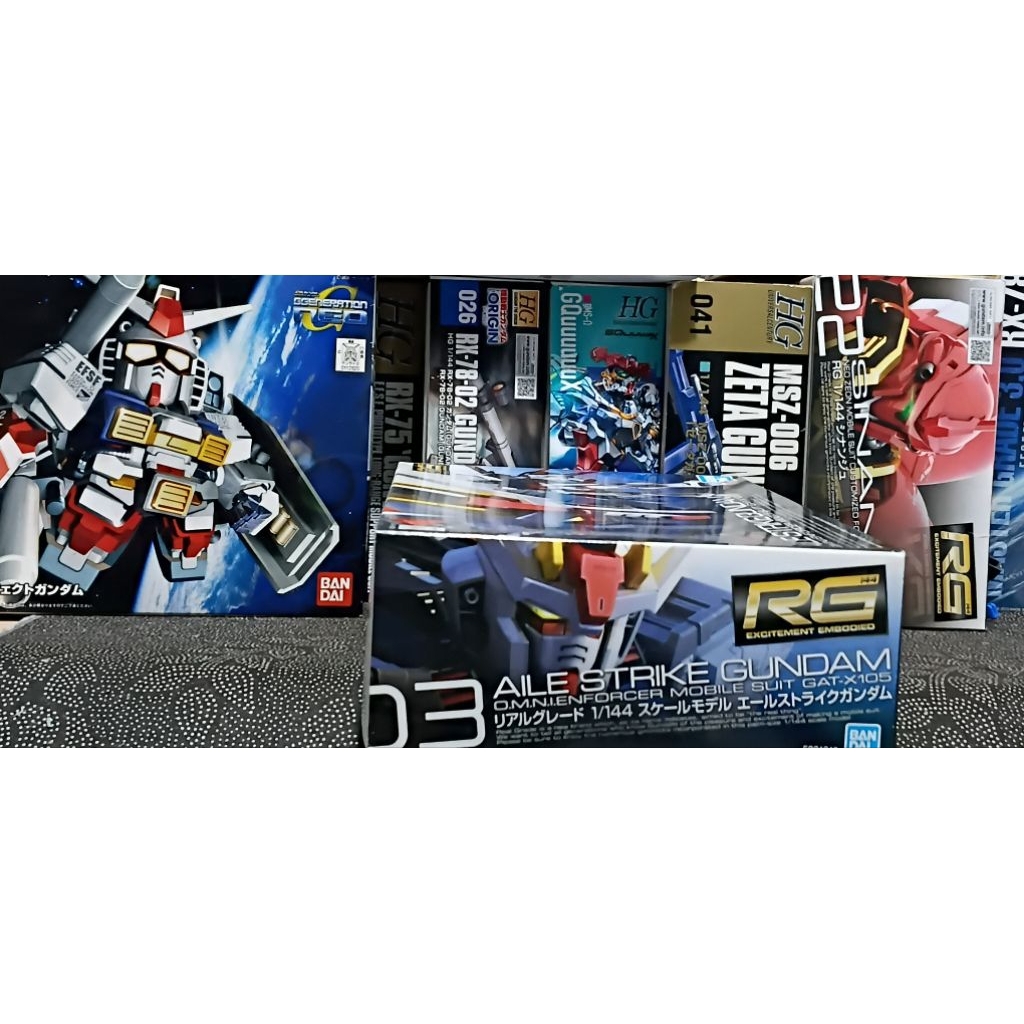 rg aile strike gundam
