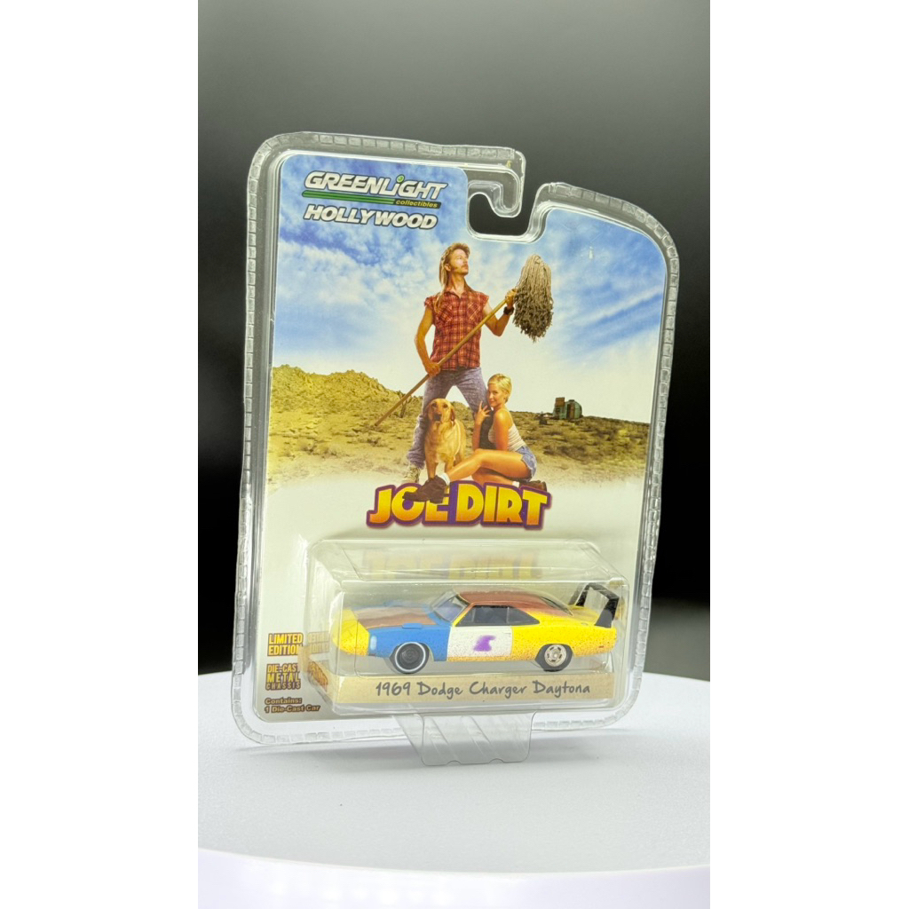 รถโมเดล Greenlight Hollywood Joe Dirt 1969 Dodge Charger Daytona