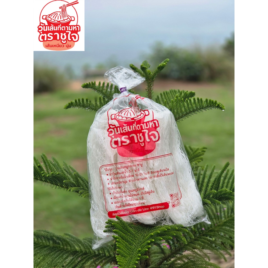 💥วุ้นเส้นชูใจ 💥 วุ้นเส้นหมูกระทะ ชาบู 1 กิโล 💥อร่อย เหนียว นุ่ม (อ่านรายละเอียดก่อนสั่ง)