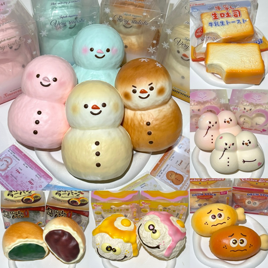 พร้อมส่ง‼️ สกุชชี่ ‘ Lisa ‘ รวมทุกแบบ งานแท้ น่ารัก เนื้อดี มีกลิ่นหอม 🍔🍗🍕 | sss store