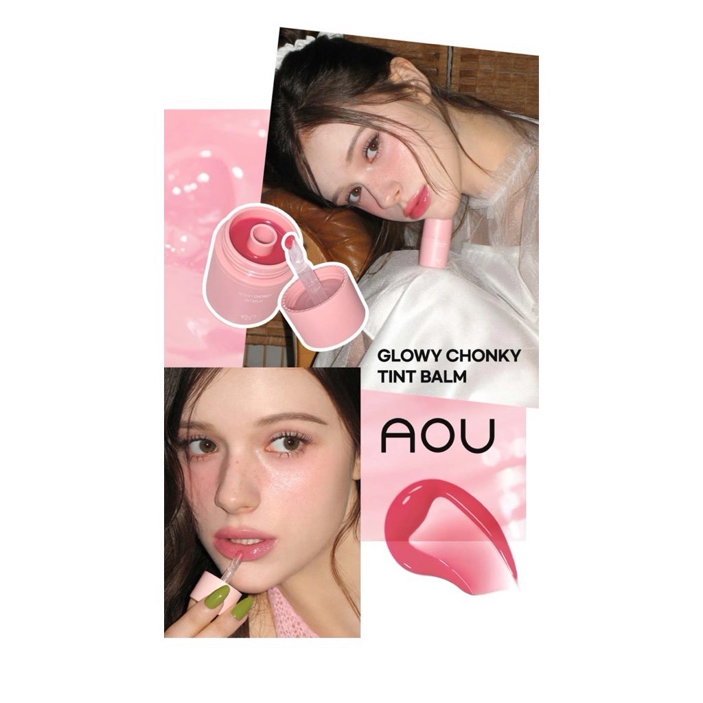 (มีส่งด่วน)Aou glowy chonky Tint Balm 3.5g