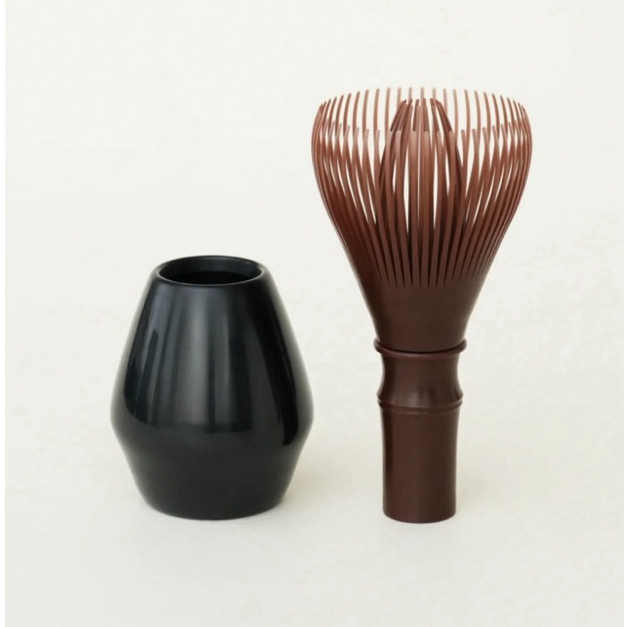 แปรงตีมัทฉะ แปรง Resin Chasen สีน้ำตาล 🇯🇵 Made in Japan 🇯🇵 สินค้าแท้ผลิตที่ญี่ปุ่น