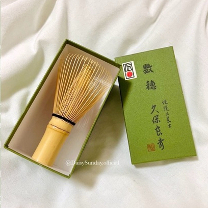 (สินค้าพร้อมส่ง) 🍵💚 Chasen แปรงตีมัทฉะ Kazuho 〰️Made in japan 🇯🇵 Takayama Chasen (Traditional Crafts