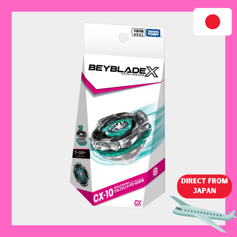 BEYBLADE X CX-10 Booster Wolf Hunt F0-60DB