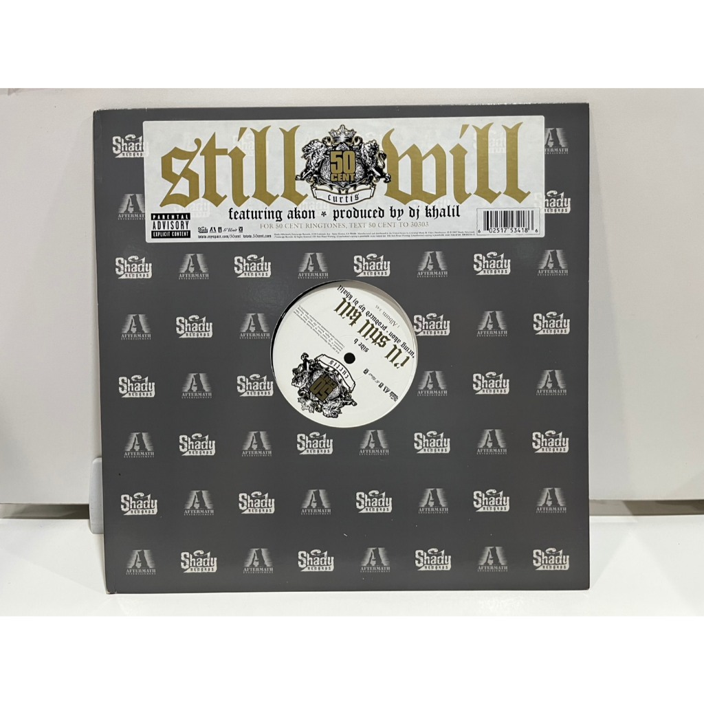 1LP Vinyl Records แผ่นเสียงไวนิล 50 Cent Featuring Akon – Still Will   (J23A161)