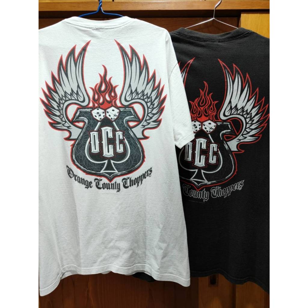 เสื้อวินเทจ ODM OCC Orange County Choppers 2003's (Rare) ลายมัน เท่ งานป้าย Vintage T-shirt เสื้อ วิ