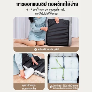 โซฟาญี่ปุ่น รุ่นทาทามิ ปรับนอน ปรับเอนได้ 5 ระดับ