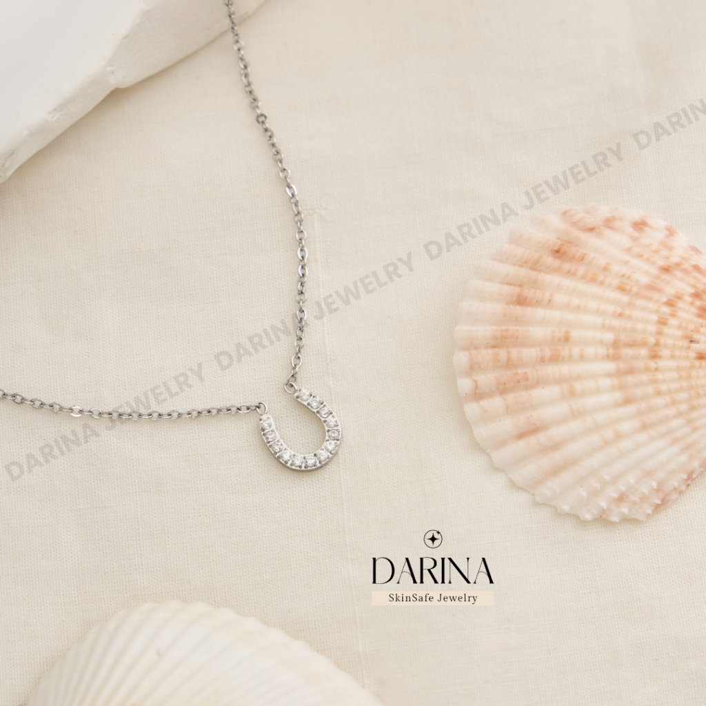 [SkinSafe Series] Wish of Luck Necklace สร้อยคอสแตนเลส Darina Jewelry SSN0003 ✨อ่อนโยนต่อผิว กันน้ำ ไม่ดำ พร้อมการ์ดรับร - รูปที่ 7