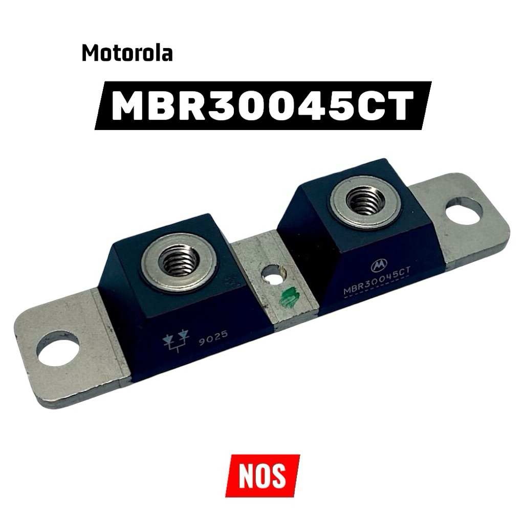 (ของใหม่) MBR30045CT Motorola ไดโอดโมดูล 300A 45V Dual Schottky Rectifier แท้จากชัยราย พร้อมชุดน็อต
