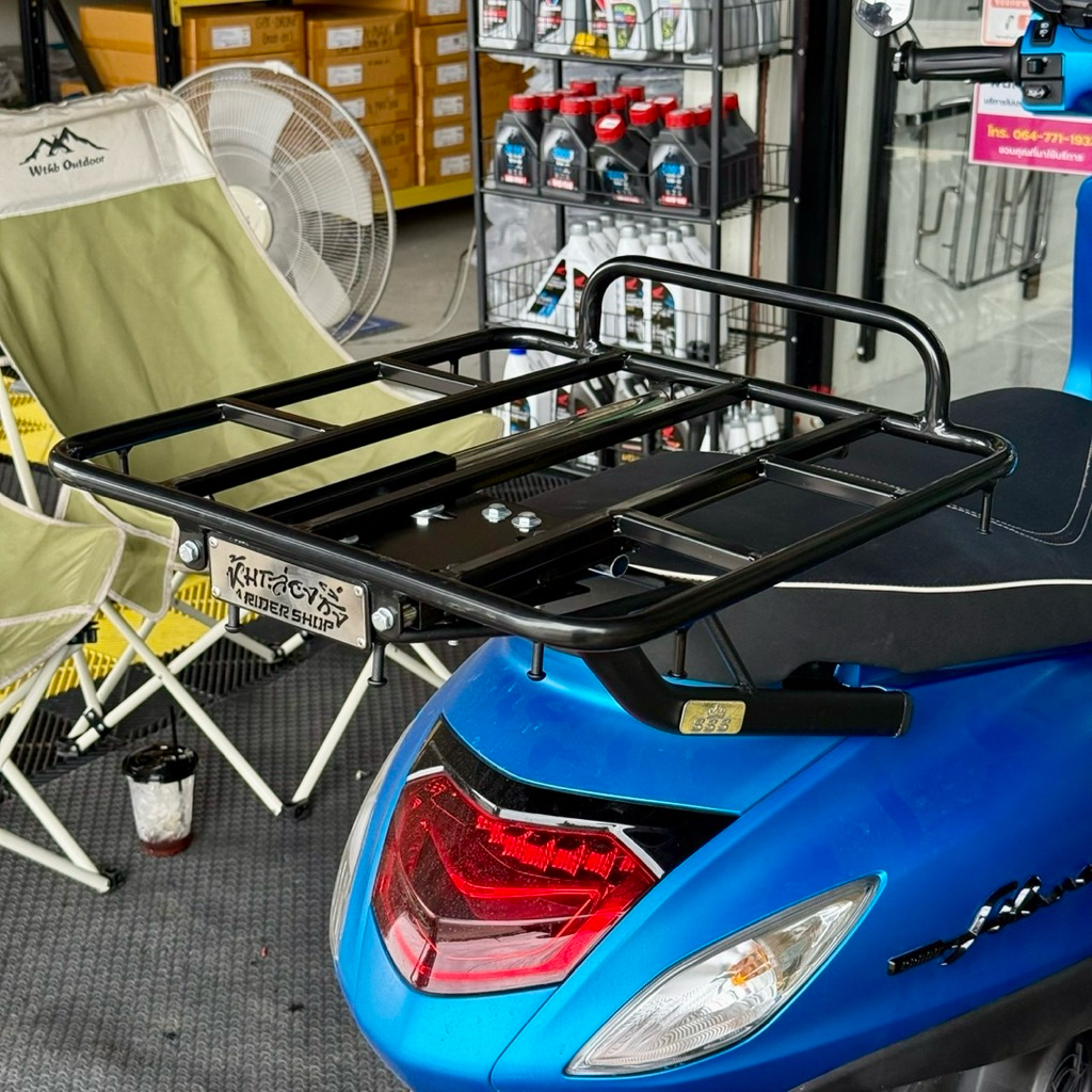 ถาดสไลด์>>สำหรับไรเดอร์<<ใส่กับมอเตอร์ไซต์ที่มีแร็คท้ายได้ทุกรุ่น - รูปที่ 2