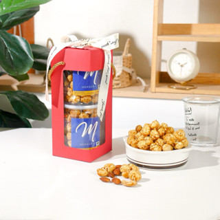 [เซ็ทของขวัญปีใหม่] มินิไซส์ ป๊อปคอร์น/คอร์นเฟลก รสคาราเมลรว…