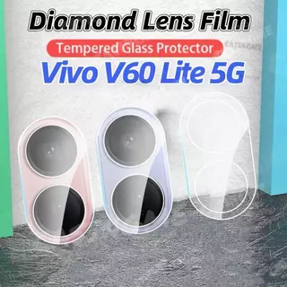 ฟิล์มกระจกกันรอย เลนส์กล้อง เต็มเลนส์ สำหรับ Vivo V60lite
