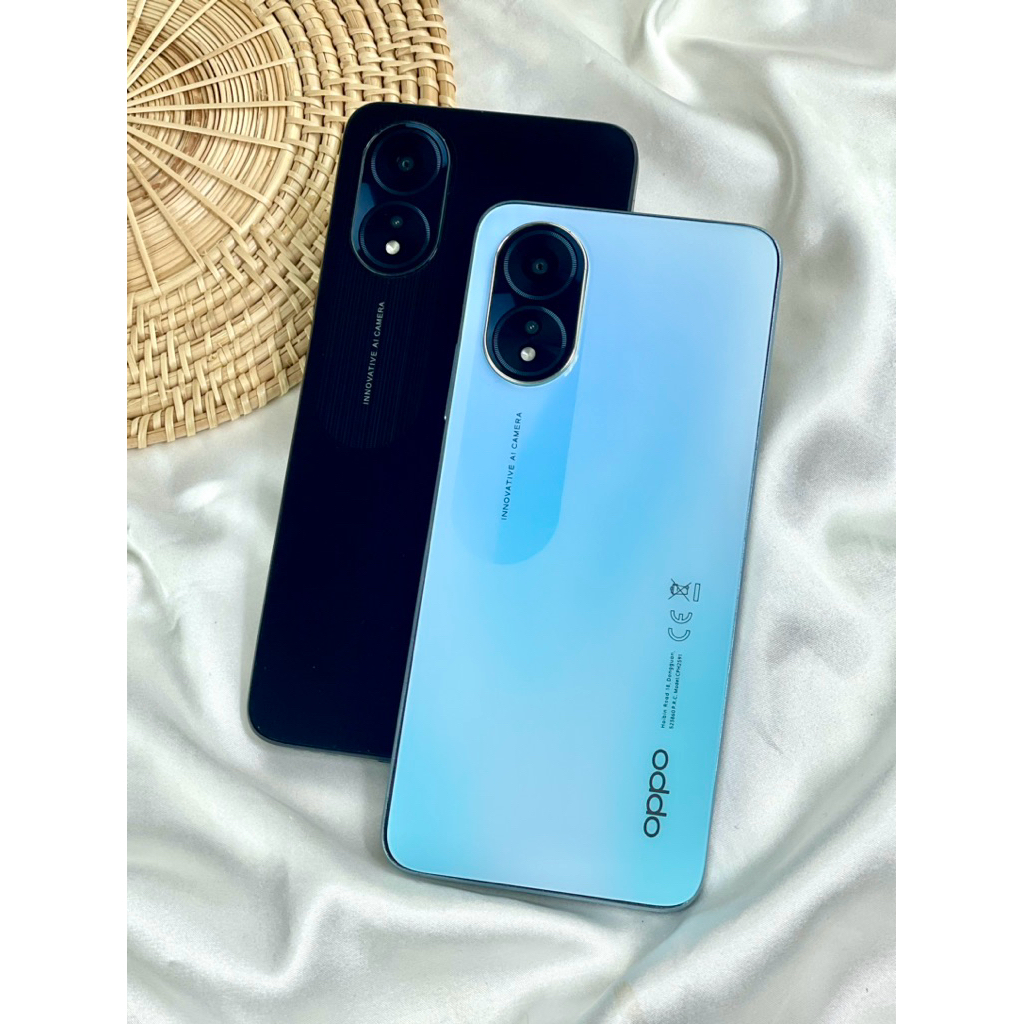 โทรศัพท์oppo A18 หน้าจอ6.56 ram4 rom 128 Android 13 แบตเตอรี่ 5,000 พร้อมชุดชาร์จ (มือสอง)