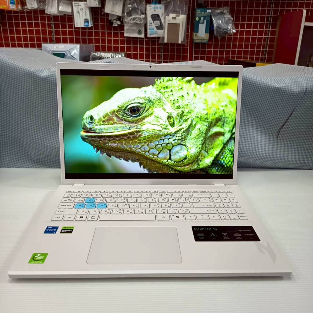 ACER NITRO LITE 16 NL16-71G-561H  สภาพเครื่อง 99%   * เครื่อง 2 เดือน ประกัน Advice 07/09/2028 *