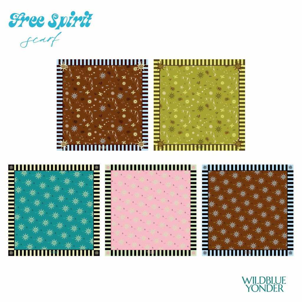 Wildblueyonder - Free spirit scarf ผ้าอเนกประสงค์