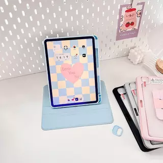 เคสไอแพด case Gen5/6 9.7 Air4AIR5/Air6/13นิ้ว Air13 gen10Gen11 pro11 pro11/13 2024 เคสไอแพดgen9 8/7 พร้อมช่องเสียบปาก