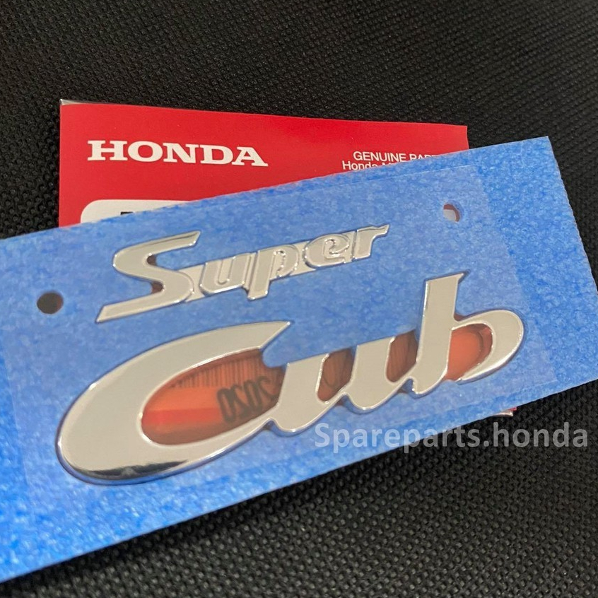 เครื่องหมาย โลโก้ SUPER CUB รุ่น C125 แท้เบิกศูนย์ (สินค้าแท้)