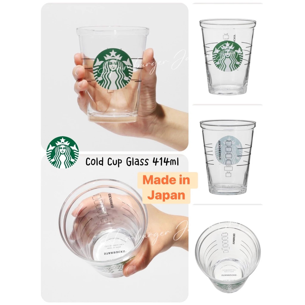 แก้วใส Starbucks Japan 414ml