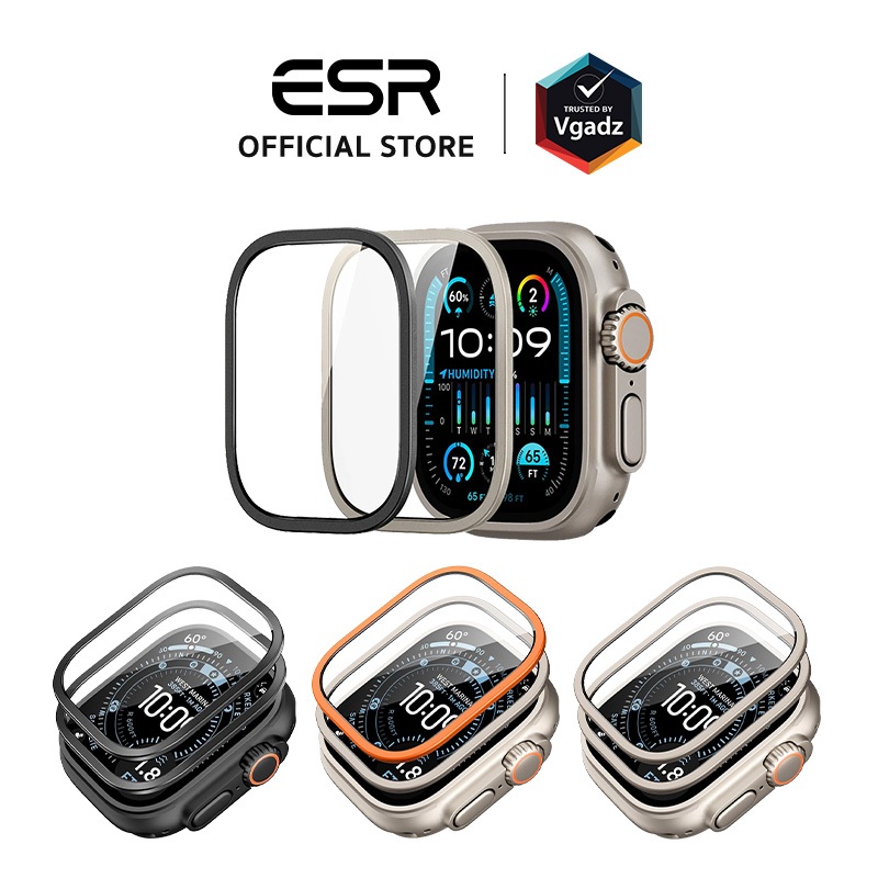 ESR ฟิล์มกระจกสำหรับ Apple Watch Ultra 3 / 2 / 1 (49mm) รุ่น Armorite Protection