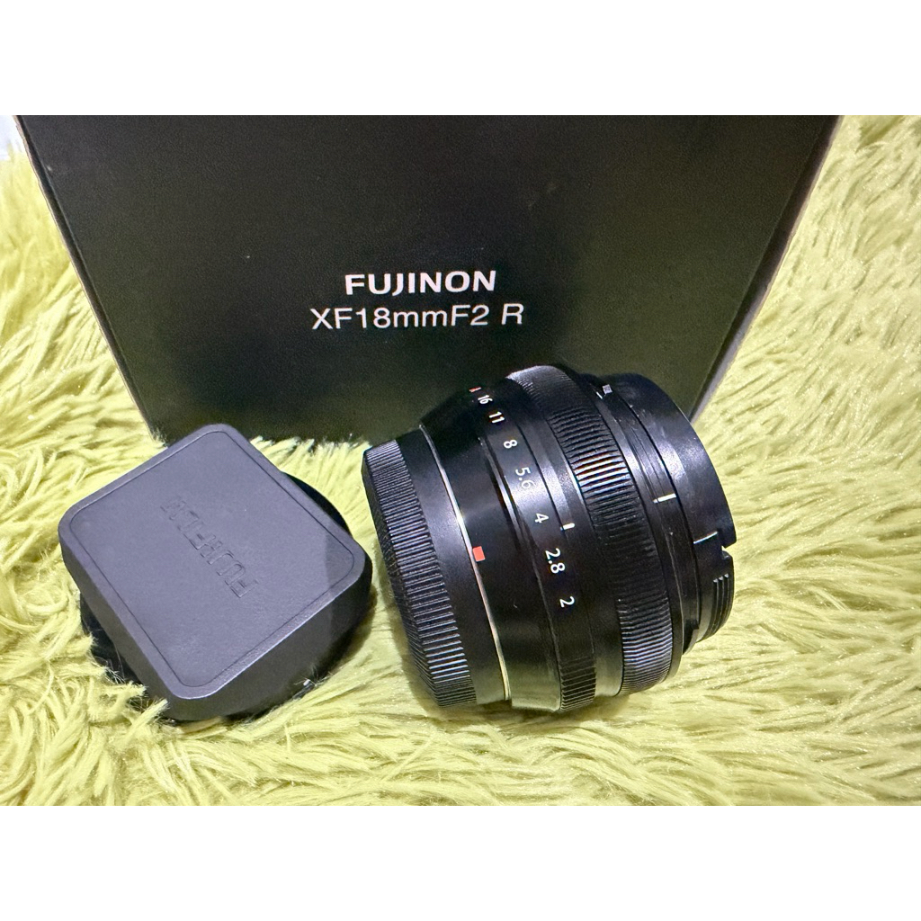 เลนส์fuji 18mm f2 มือสอง