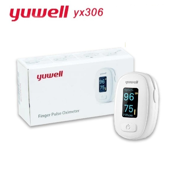 YUWELL FINGERTIP PULSE OXIMETER ยูเวล เครื่องวัดออกซิเจนปลายนิ้ว (รุ่น YX306)