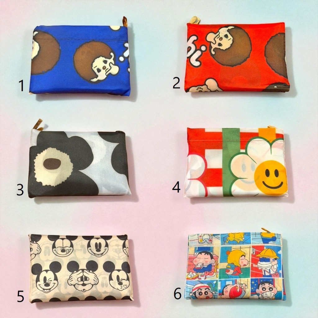 ถุงผ้าลดโลกร้อน พกพาสะดวก พับได้