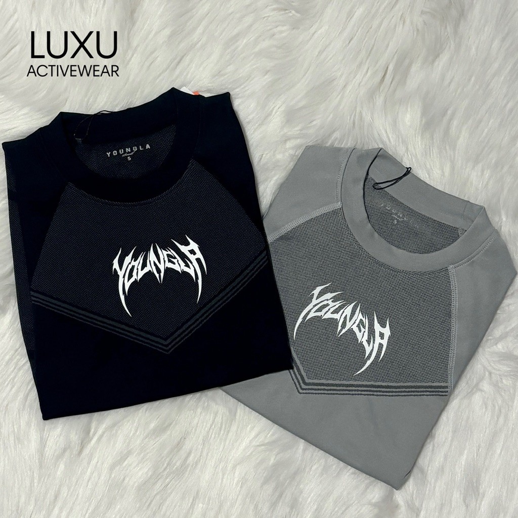 (พร้อมส่ง) YOUNGLA เสื้อ Compression Warrior Compression Tees ของแท้ 100%🇺🇸 - รูปที่ 4