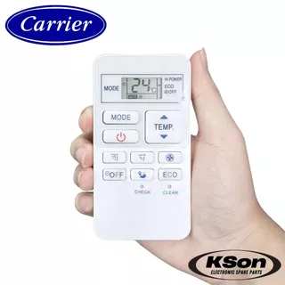 รีโมทแอร์ แคเรียร์ อะไหล่แอร์ Carrier Air Conditioner Remote Control รุ่น 42TVDA