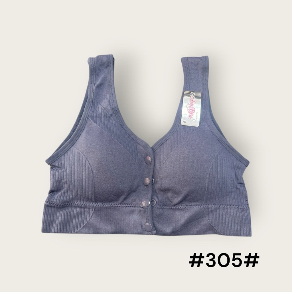 #No.305# Sport Bra สปอร์ตบรา เสื้อในไม่มีโครงแบบติดกระดุมด้านหน้า ราคา ถูกที่สุด ดีลบีเคเค แกลเลอรีภาพที่ 6