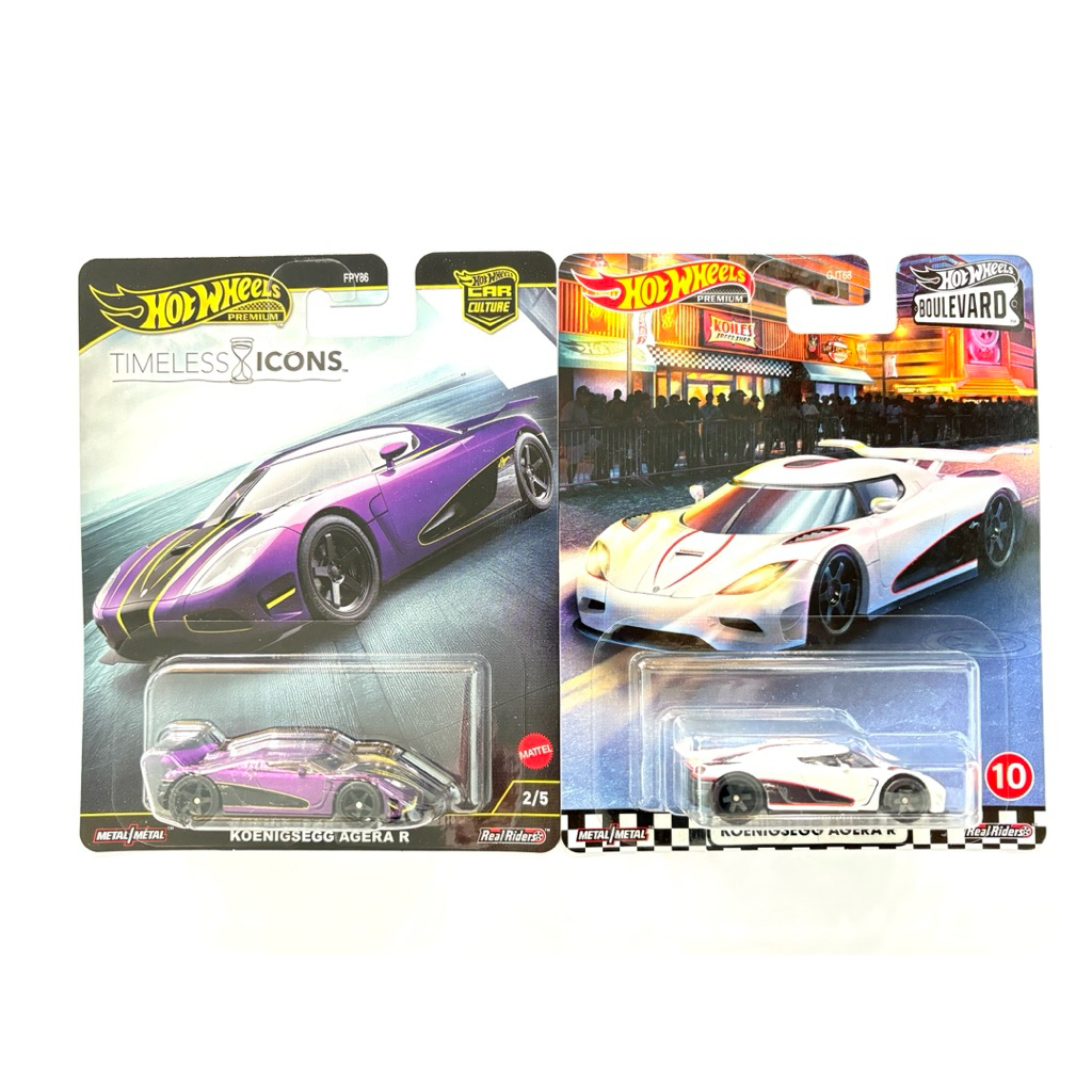 Hot Wheels | KOENIGSEGG AGERA R ~ TIMELESS ICONS | KOENIGSEGG AGERA R ~ BOULEVARD No.10 | 🛞เป็นล้อยา
