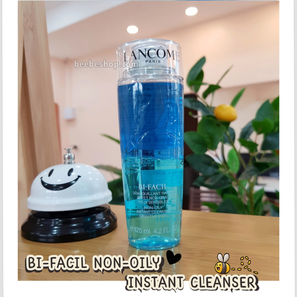 รีมูฟเวอร์เช็ดเมคอัพรอบดวงตา Lancôme Bi-Facil Non Oily Eye Makeup Remover 125ml อ่อนโยน ของแท้