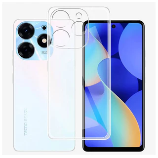 เคสใส TPU กันกระแทก TECNO รุ่น POVA 4 5 POVA 7 SPARK 40PRO 40C SPARK GO 2024 SPARK 30C SPARK 7 GO 3
