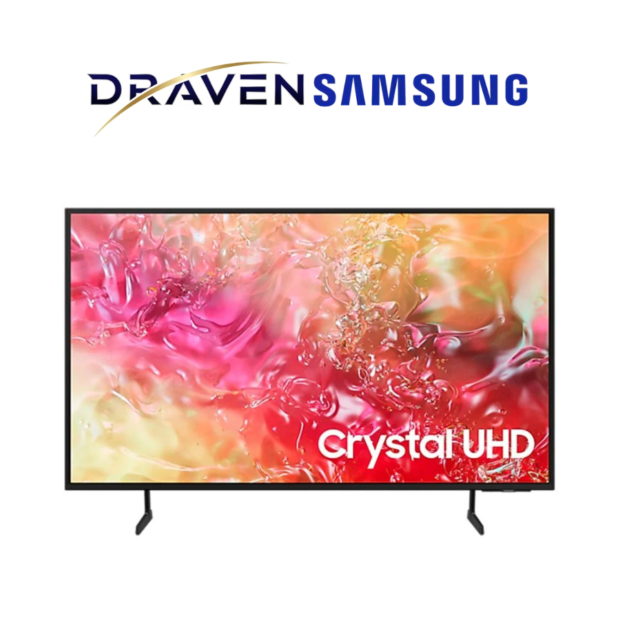 Samsung 55” 4K Crystal UHD Smart TV (UA55DU7000KXXT) รุ่นปี 2024 AirSlim Design HDR10+
