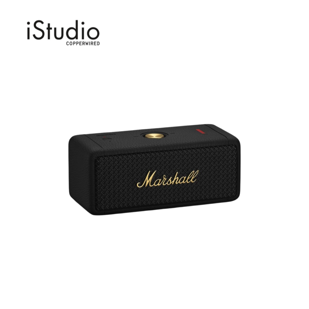 ลำโพงพกพา MARSHALL Emberton II - Black and Brass